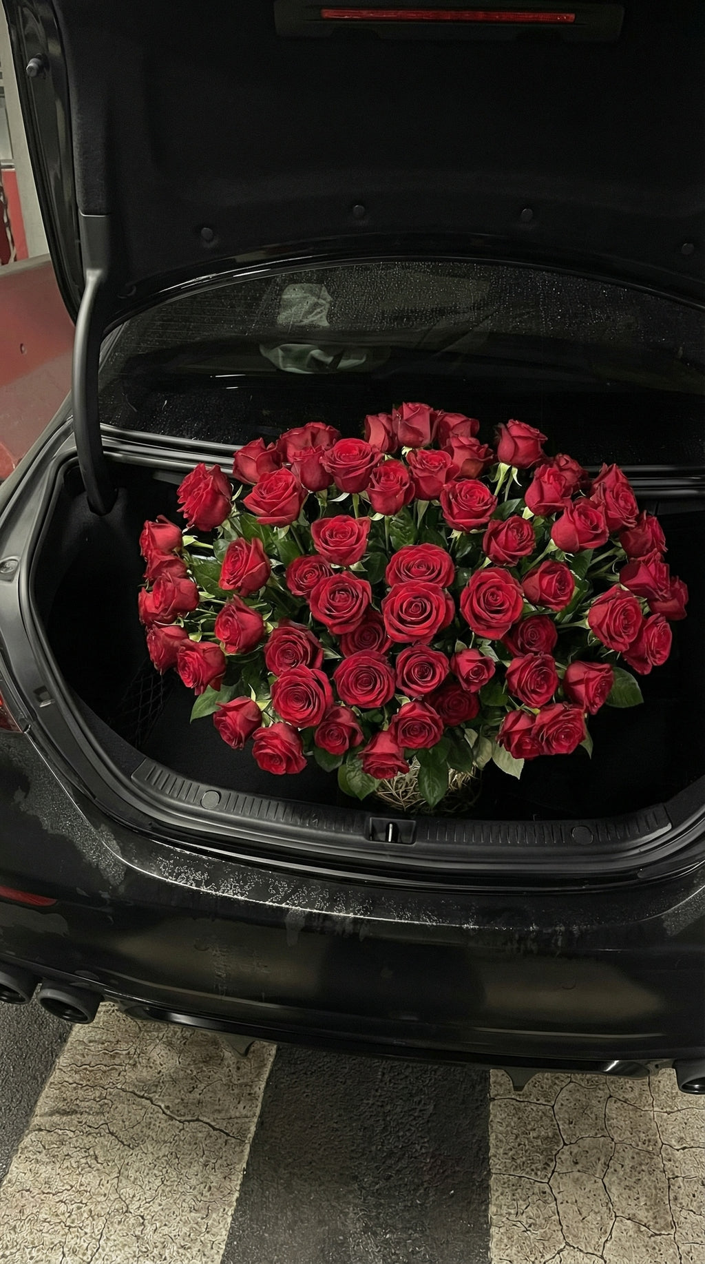 Premium klasės rožės - 40cm