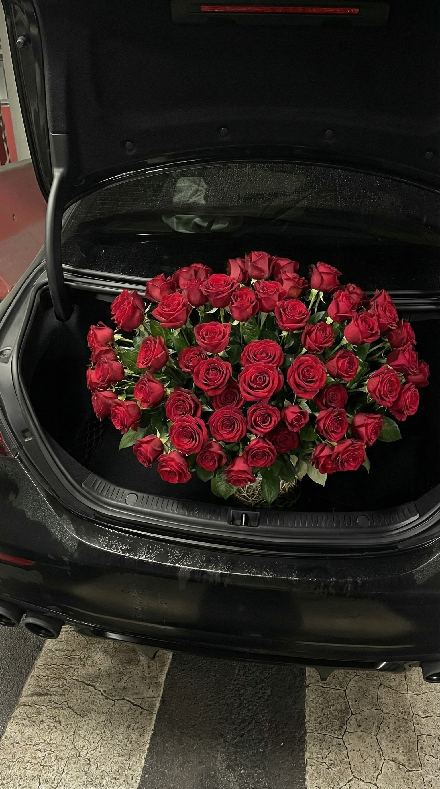 Premium klasės rožės - 40cm